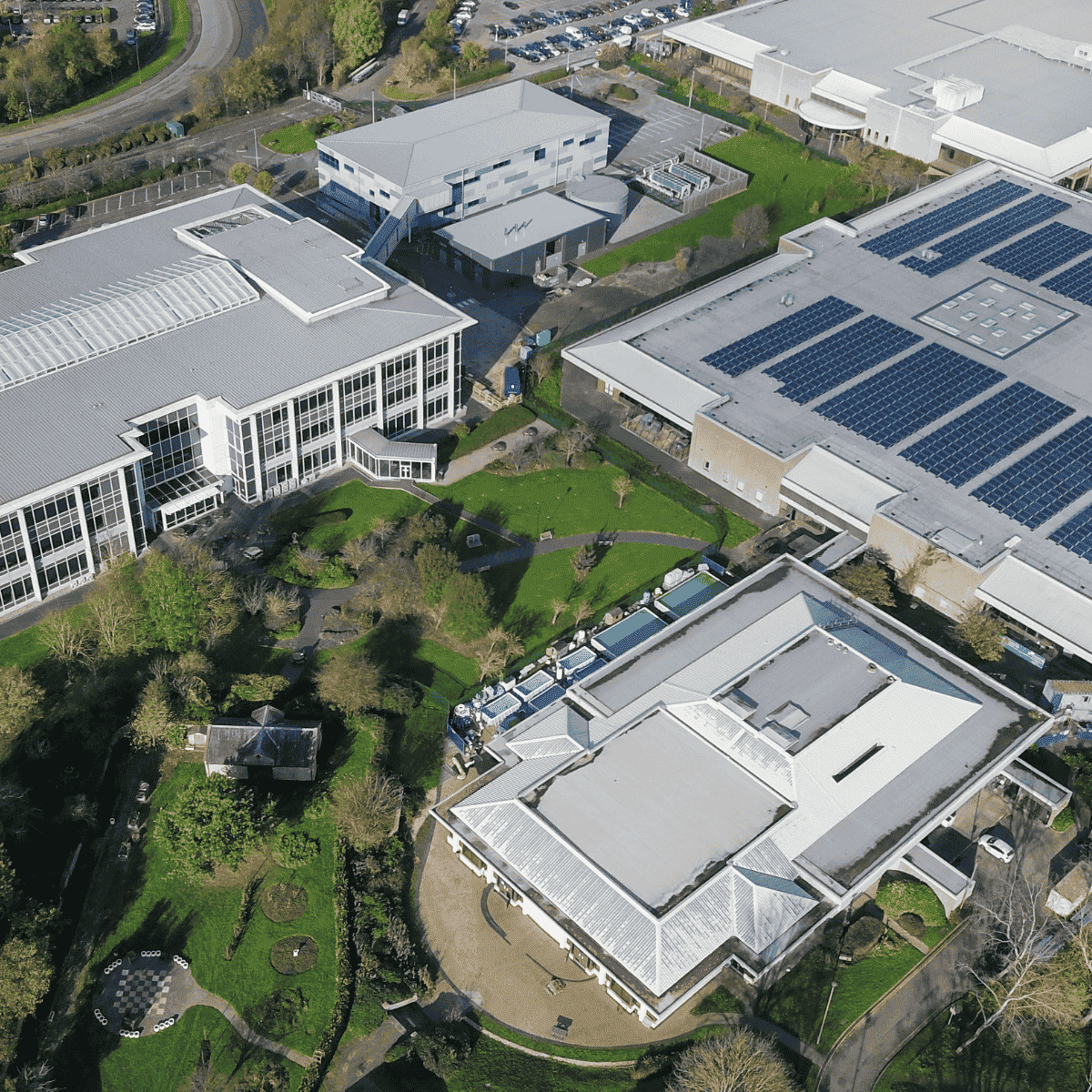 Solar Panel on ccommercial building